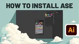 How to install Color Swatch ASE file on to illustrator