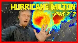 Hurricane Milton Vlog Part #7 - Walk in the Storm!