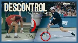 ROBO HISTÓRICO y RAQUETAS ROTAS | ATP Cincinnati 2024