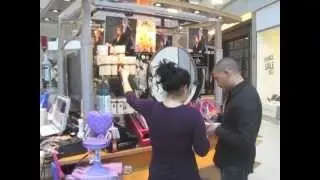כריסמס 2011 באטלנטה, עגלות למחליקי שיער