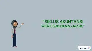 SIKLUS AKUNTANSI PERUSAHAAN JASA