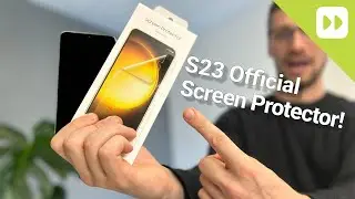 Samsung S23 Official Screen Protector - First Look & Install!