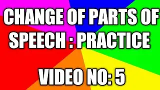TRANSFORMATION OF SENTENCE
