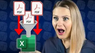 BULK IMPORT PDF data to Excel