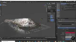 Blender 2.9 Tutorial - Scatter Objects (Instance painting) for less then 2 min