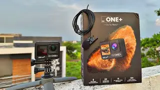 Best Budget Action Camera with mic for Vlogging and moto vlogging | IZI One Plus Camera