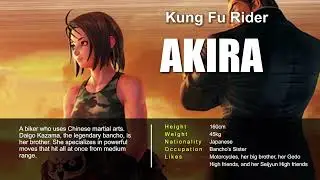 Street Fighter V Champion Edition - Akira (Profile)