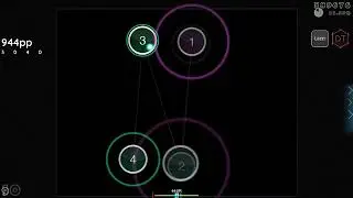735PP (unranked) - Peaked 1k before a ranked 600 💀