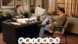Friends, Chandler teaches Joey Processing