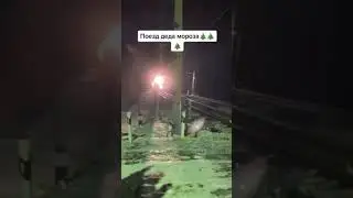 Поезд от WG. Поезд Деда Мороза. 