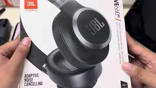 UNBOXING: JBL LIVE 660NC Adaptive Noise Cancelling Headphone by HARMAN Alexa and Google Compatible