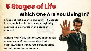 5 Stages of Life 🔥 | Which Stage of Life Are You Living In? | Motivation & Improve Your English ✅