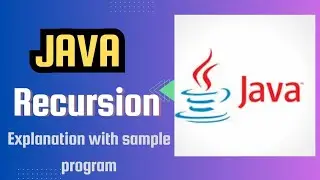 Recursion topic in #java with program explanation|| Java tutorial #youtube