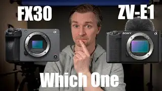 Sony ZV-E1 vs Sony FX30