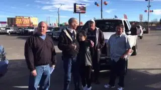 Mr Ander's buying a truck from dyeautos
