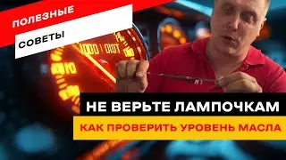 Как правильно проверять уровень масла. Почему лампочка давления масла — это уже слишком поздно?