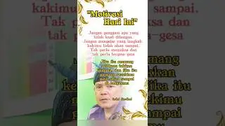 Motivasi hari ini