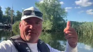 Pelagic vissen op de grote rivier