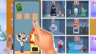 Homescapes ads, mini game  Part 6