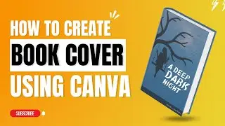 How To Design Book Cover | Book Cover Design in Canva