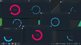 #2 Round Progress Bar | Python [Pyqt, Pyside, QtDesigner] PysideExtn [Modern GUI | Flat UI | ] Part2