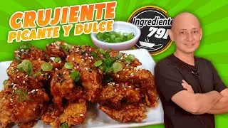 🈸 POLLO FRITO CRUJIENTE COREANO para Principiantes 🍗 Paso a Paso (( fácil y rápido ))