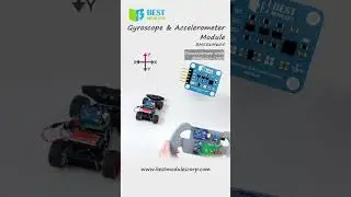#Shorts Gyroscope & Accelerometer Module BMS56M605 with BMduino #bmduino #modules #sensor #arduino