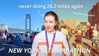 Running the New York Marathon for the last time🏅*emotional*