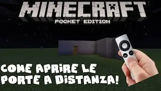 Minecraft PE 0.13 Come aprire le porte a distanza!