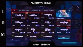 TDM Gameplay with Bloodhound. Got 19 kills and had been the champion. Shadow King - Apex Legends.