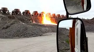 сливка шлака, жарковато 🔥🔥🔥