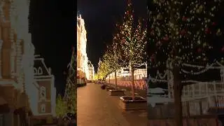 119 dias pro Natal #redsquare #christmaslights