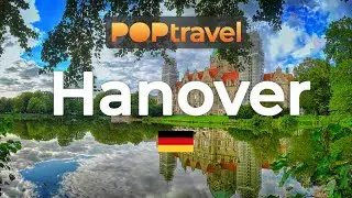 Walking in HANOVER / Germany 🇩🇪- City Center to Maschsee - 4K 60fps (UHD)
