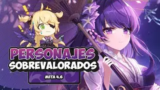 PERSONAJES SOBREVALORADOS EN GENSHIN VERSIÓN 4.6!! | GENSHIN IMPACT