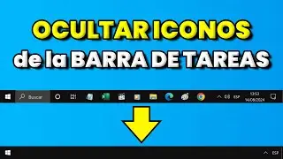 Como Ocultar Iconos en la Barra de Tareas de Windows