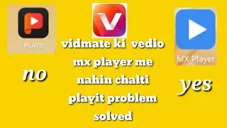 Vidmate vedios not play to mx player problem solved  play it of option Vidmate setting