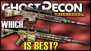 Ghost Recon Wildlands SNIPER COMPARISON - M110 vs SR25 | Wildlands Player Guide