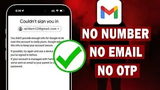 How to Recover Gmail Account  without Phone Number and Recovery Email || Gmail Account Recovery 2024