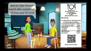 A1 Deutsch lernen mit Dialogen - Lektion 7 - Im Restaurant