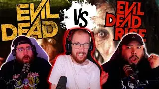 Evil Dead (2013) Vs. Evil Dead Rise (2023) Feat. @Puggapillar    | Horror Bandwagon Podcast