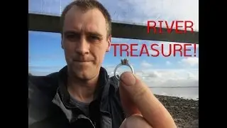 Metal Detecting UK, AWESOME Treasure Found Under The Bridge