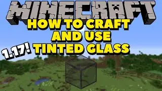 How to GET and USE Tinted Glass! | Minecraft 1.17 Tutorials
