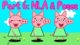 Blender 2D Rig Animation Course: Actions, NLA Editor & Pose Assets (Part 06)