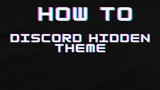 Discord Secret Theme Dark AMOLED on mobile devices