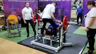 Седунов Андрей. Жим 135,0 кг. Попытка