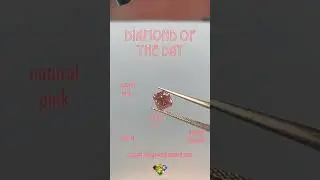 Today's #diamondoftheday is a natural pink radiant diamond. Stunning! #diamonds #naturaldiamonds