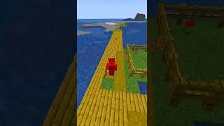 Minecraft'ta Maviye Dokunursam Video Biter !! #shorts