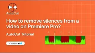 AutoCut Tutorial - How to remove silences from a video? - Premiere Pro extension (2021)