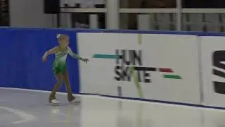 13th Santa Claus Cup 2019: Flóra Torbágyi(HUN) - Mini Cubs Girls ISU 8 Free Skating