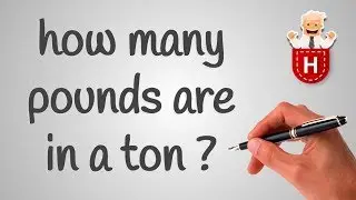 how many pounds are in a ton